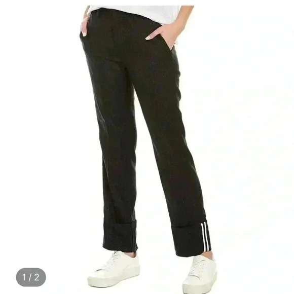 BNWT Zadig & Voltaire Pist Bi Straith  Wool-Blend Pants size M - Picture 2 of 9